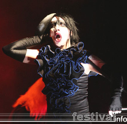 Marilyn Manson op Pukkelpop 2005 foto