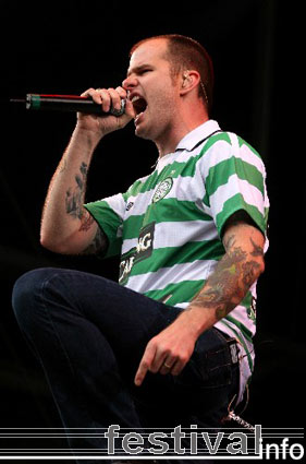 Dropkick Murphys op Pukkelpop 2005 foto