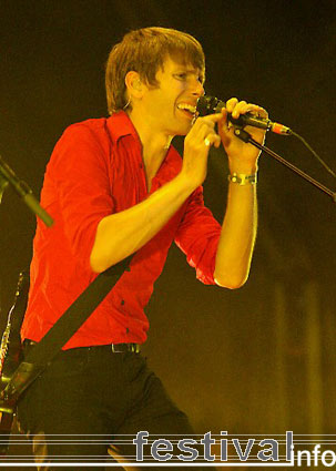 Franz Ferdinand op Pukkelpop 2005 foto