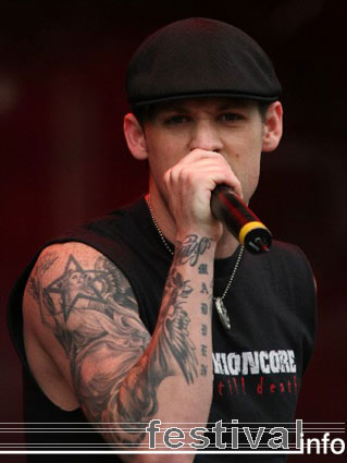 Good Charlotte op Pukkelpop 2005 foto