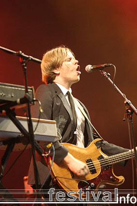 Arcade Fire op Lowlands 2005 foto