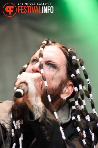 Brian Welch op Wantijpop 2010 foto