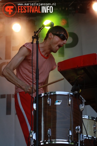 Admiral Freebee op Parkpop 2010 foto