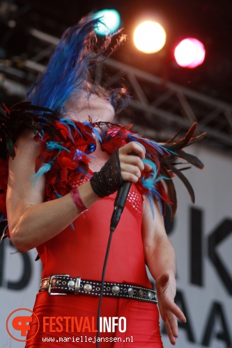 Juliette Lewis op Parkpop 2010 foto