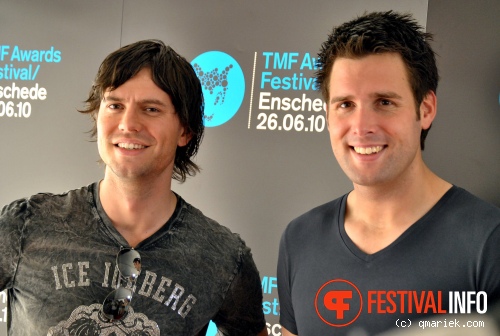 Nick & Simon op TMF Awards 2010 foto