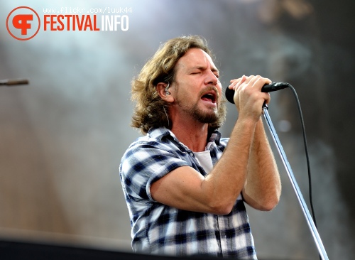 Pearl Jam op Rockin' Park foto