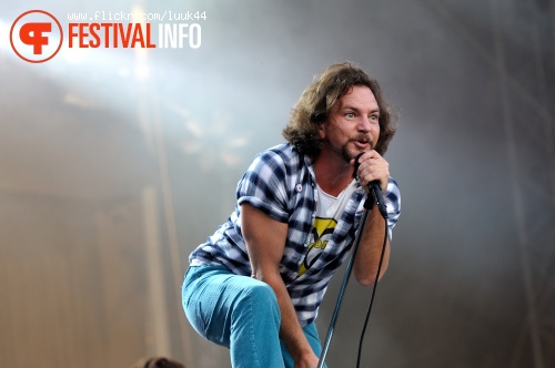 Pearl Jam op Rockin' Park foto