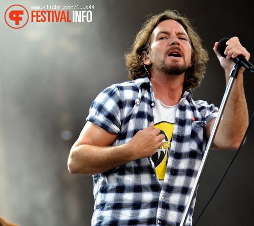 Pearl Jam op Rockin' Park foto