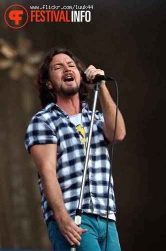 Pearl Jam op Rockin' Park foto