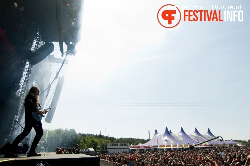 Evergrey op Graspop 2010 foto