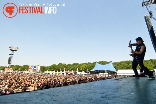 Atreyu op Graspop 2010 foto