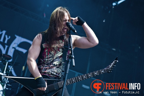 Bullet For My Valentine op Graspop 2010 foto