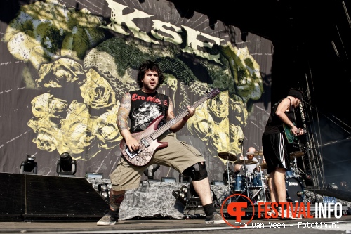 Killswitch Engage op Graspop 2010 foto