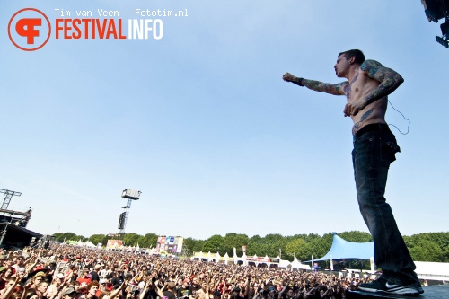 Atreyu op Graspop 2010 foto