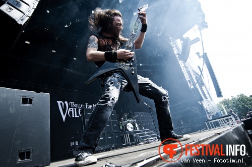 Bullet For My Valentine op Graspop 2010 foto