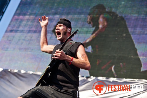 Killswitch Engage op Graspop 2010 foto