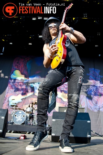 Slash op Graspop 2010 foto