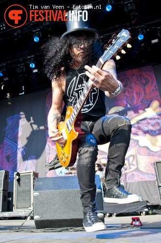 Slash op Graspop 2010 foto