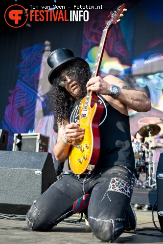 Slash op Graspop 2010 foto