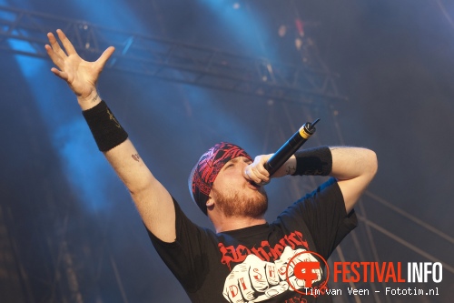 Hatebreed op Graspop 2010 foto