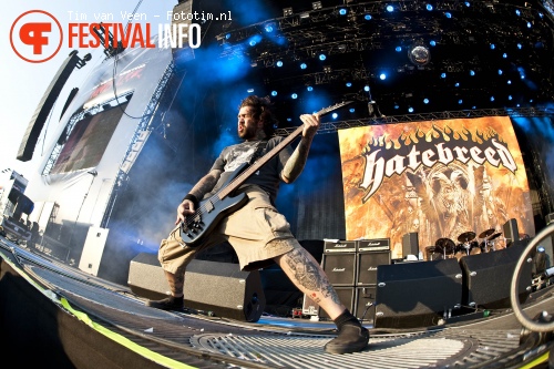 Hatebreed op Graspop 2010 foto