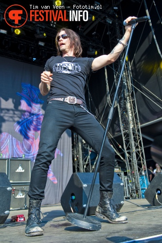 Slash op Graspop 2010 foto