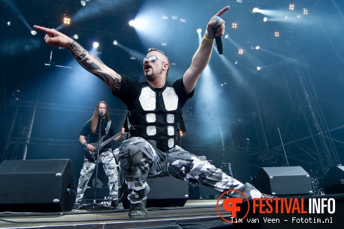 Sabaton op Graspop 2010 foto