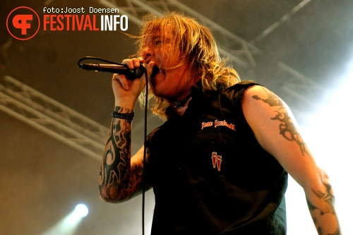 Fear Factory op Fortarock 2010 foto