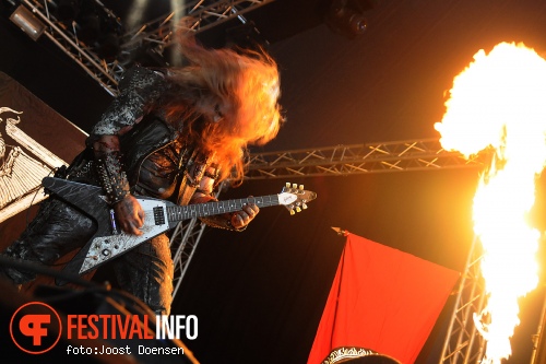 Watain op Fortarock 2010 foto