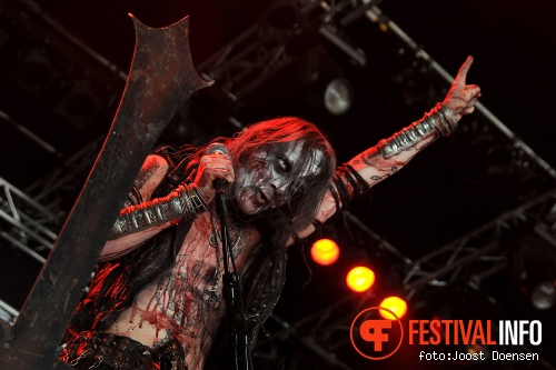 Watain op Fortarock 2010 foto