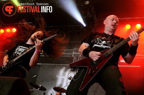 Hail Of Bullets op Fortarock 2010 foto