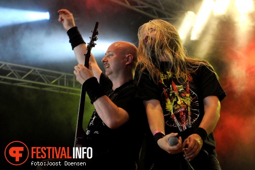 Hail Of Bullets op Fortarock 2010 foto