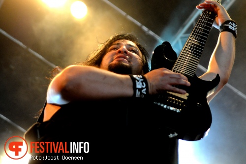 Fear Factory op Fortarock 2010 foto