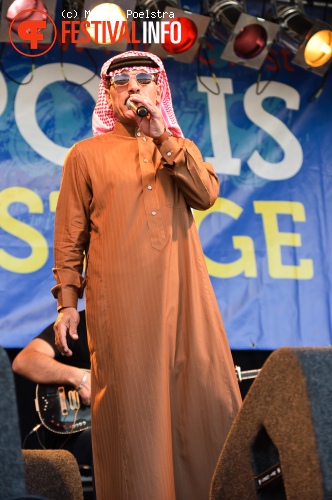 Omar Souleyman op Metropolis 2010 foto