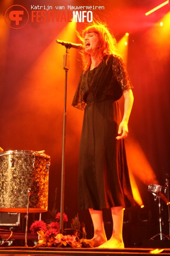 Florence + The Machine op Rock Werchter 2010 foto