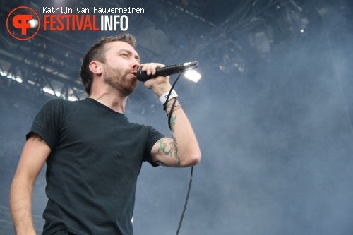 Rise Against op Rock Werchter 2010 foto