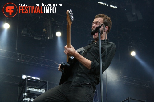 Editors op Rock Werchter 2010 foto