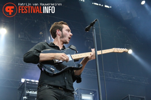 Editors op Rock Werchter 2010 foto