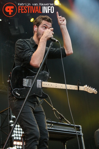 Editors op Rock Werchter 2010 foto