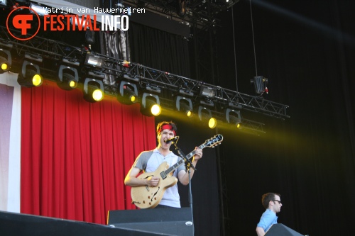 Vampire Weekend op Rock Werchter 2010 foto