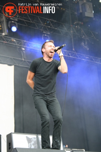 Rise Against op Rock Werchter 2010 foto