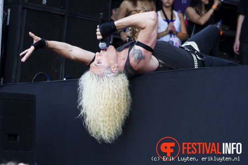 Twisted Sister op Bospop 2010 foto