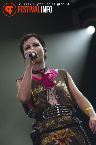 The Cranberries op Bospop 2010 foto