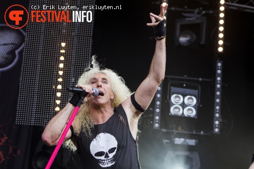 Twisted Sister op Bospop 2010 foto