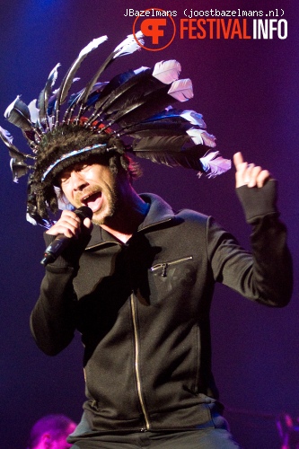 Jamiroquai op Suikerrock 2010 foto