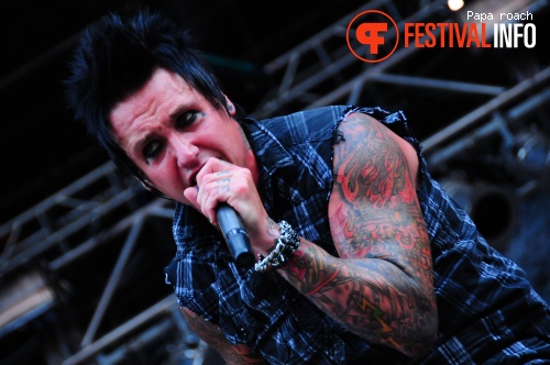 Papa Roach op Sziget 2010 foto