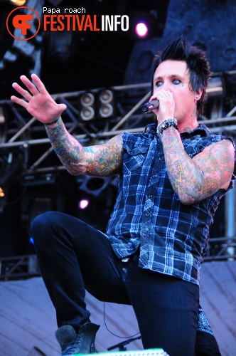 Papa Roach op Sziget 2010 foto