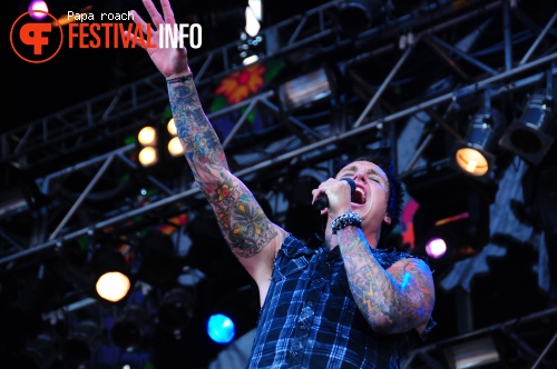 Papa Roach op Sziget 2010 foto