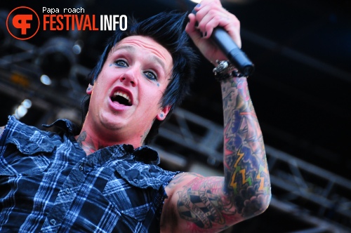 Papa Roach op Sziget 2010 foto