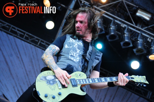 Papa Roach op Sziget 2010 foto